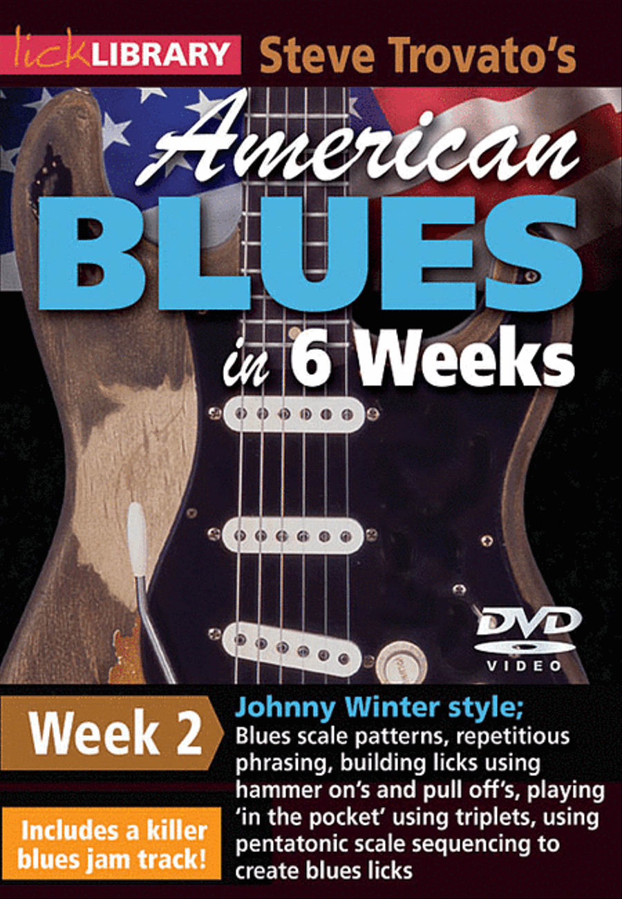 Steve Trovato's American Blues in 6 Weeks Electric Guitar scores gallery preview page 1
