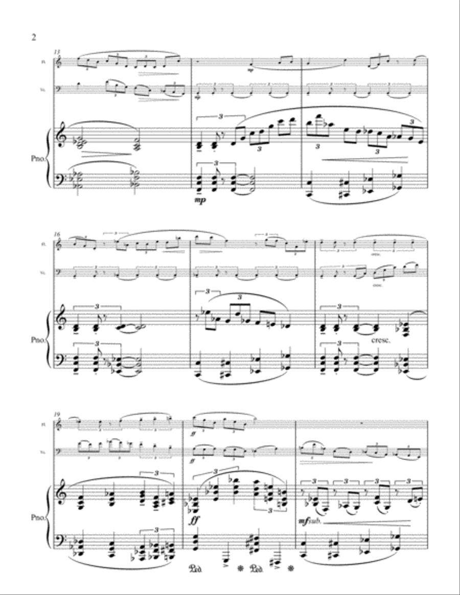 Summer Sketches Flute scores gallery preview page 3