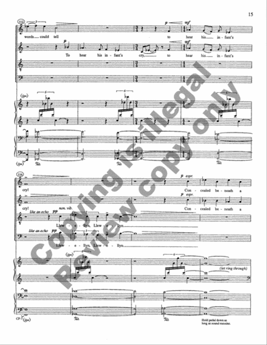 Beth Gelert 4-Part scores gallery preview page 17