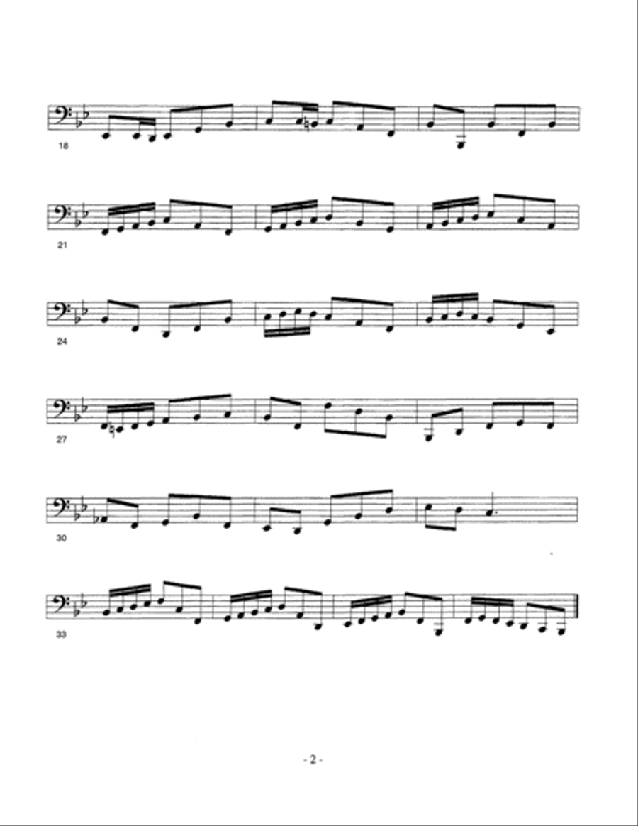 Twenty Etudes Tuba scores gallery preview page 6