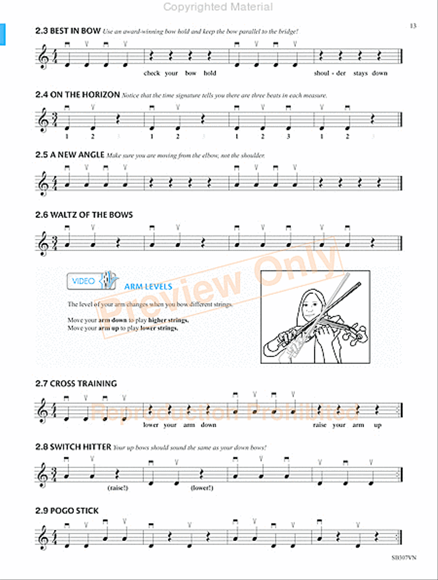Measures of Success for String Orchestra-Violin Book 1 Chamber Orchestra scores gallery preview page 16