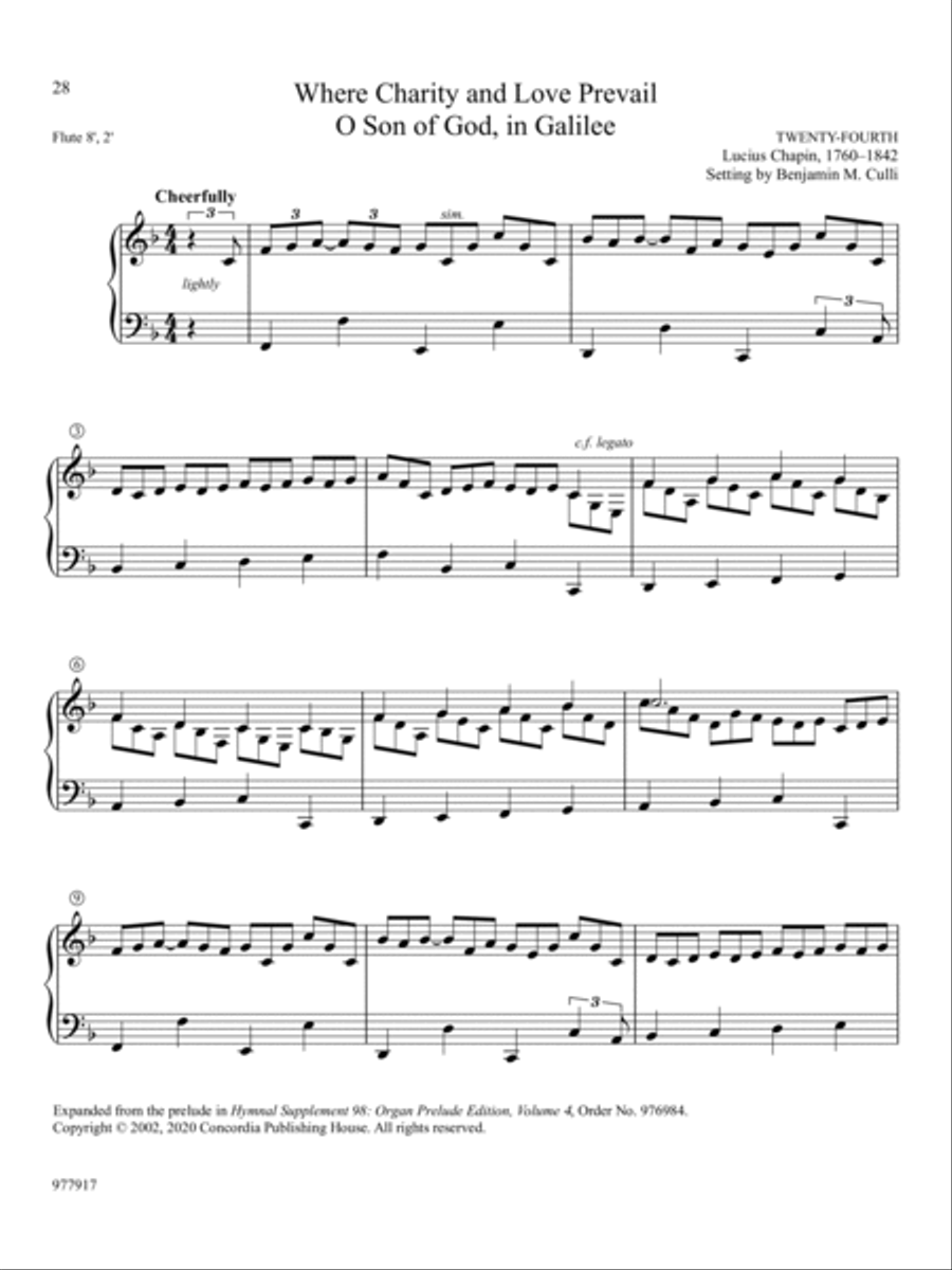 Hymn Tune Innovations: Seven Settings for the Church Year, Set 4 Organ scores gallery preview page 7
