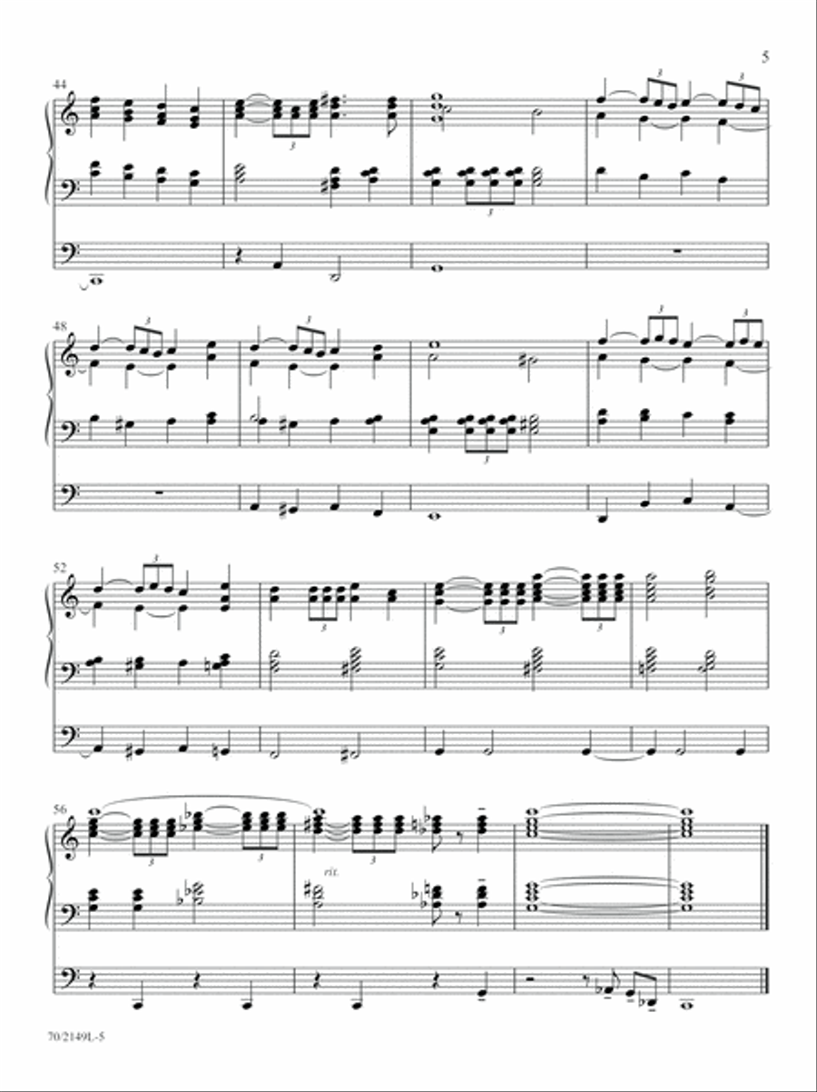 The Organist's Library, Vol. 64 Organ scores gallery preview page 5