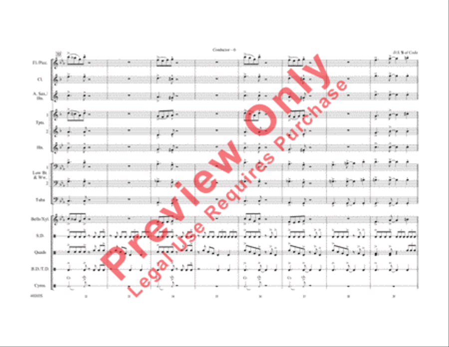 Hit the Road Jack Hit the Road Jack Marching Band scores gallery preview page 14
