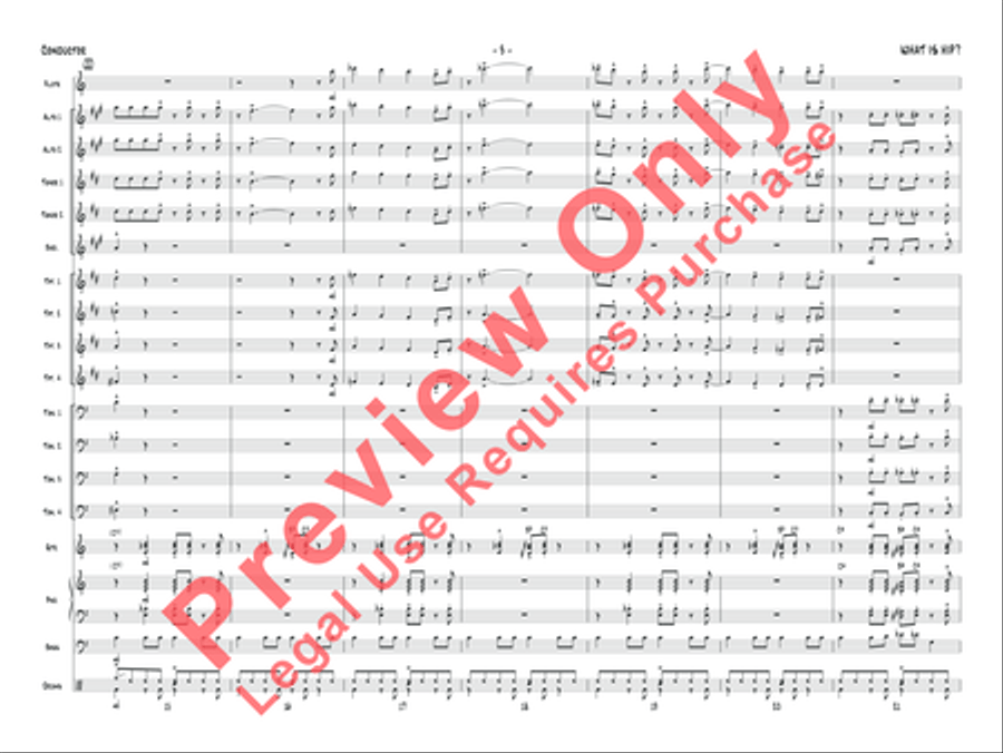 What Is Hip Jazz Ensemble scores gallery preview page 20