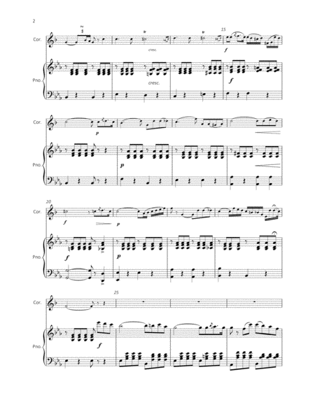 Cascade Polka (Bb Cornet & Piano) image number null