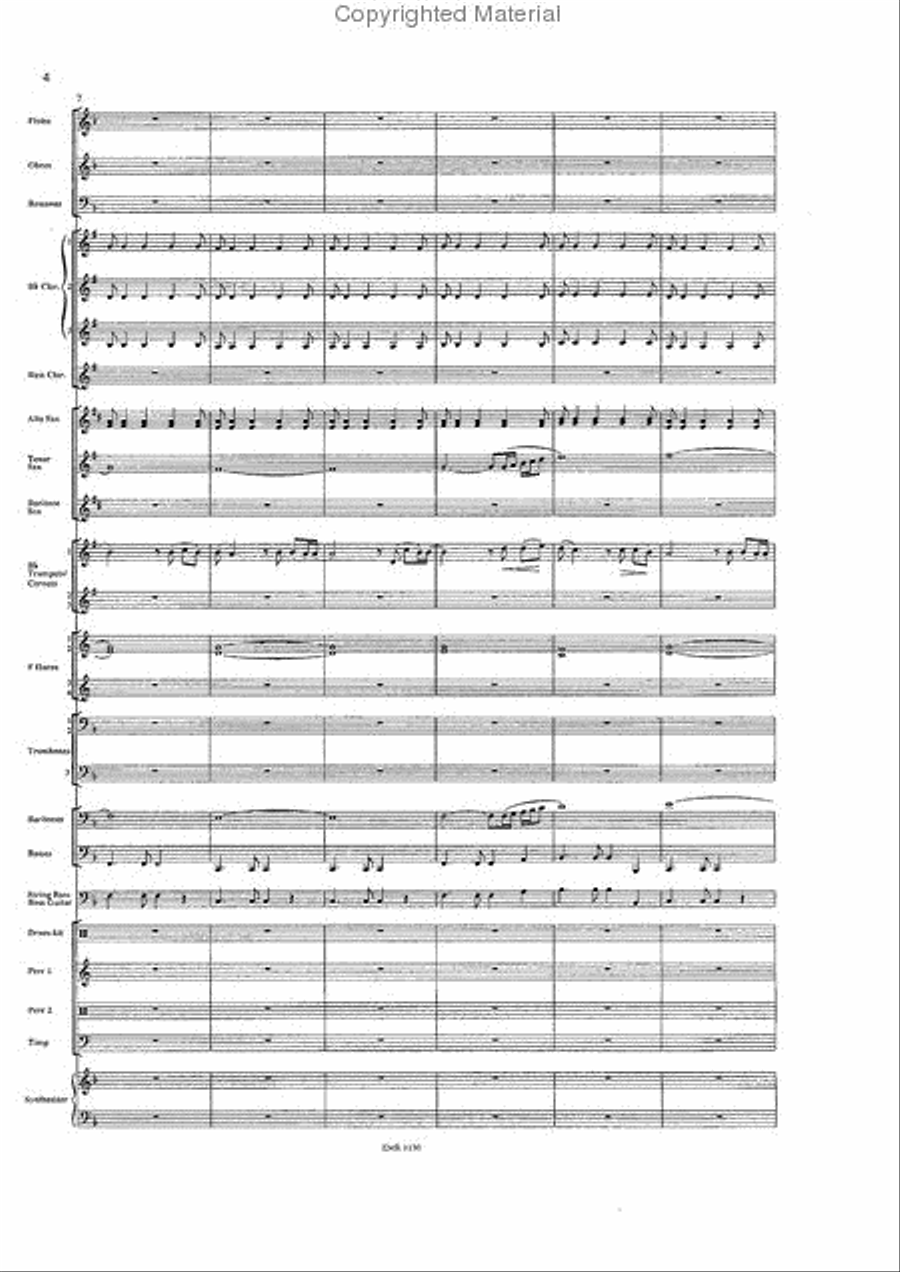 One Moment In Time One Moment In Time Concert Band scores gallery preview page 4