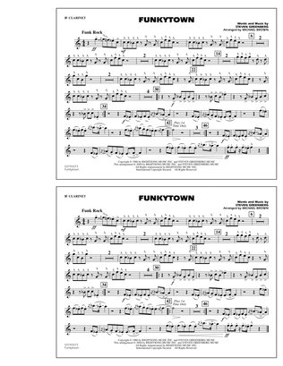 Funkytown - Bb Clarinet