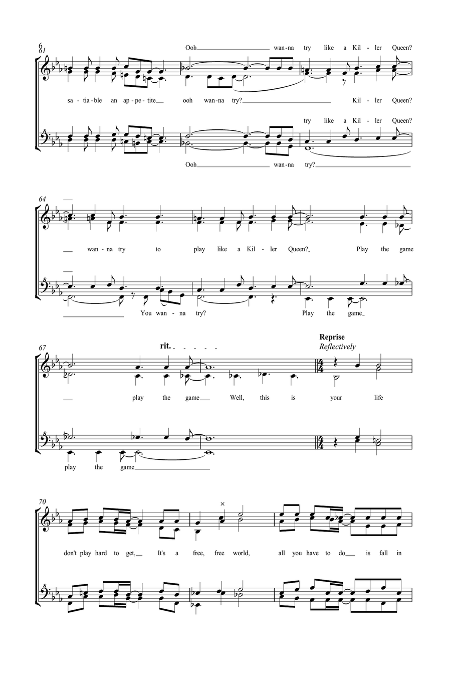 Medley: Play The Game with Killer Queen SSAA scores gallery preview page 6