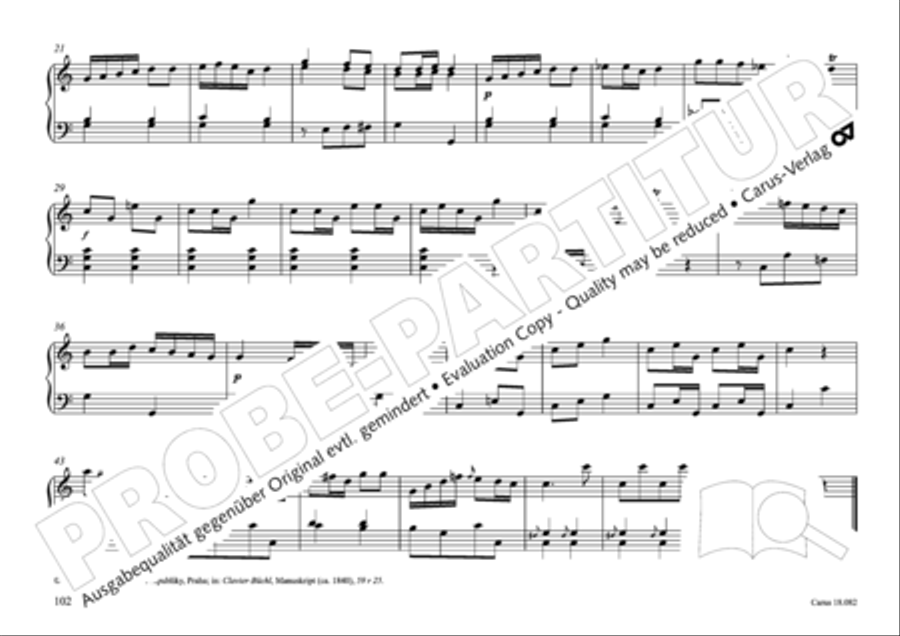 Pastoral music for organ, vol. 2: Germany, Bohemia, Austria, South Tyrol Organ Solo scores gallery preview page 103