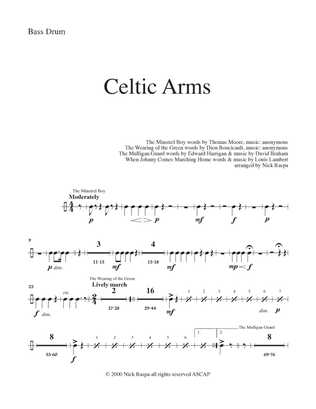 Book cover for Celtic Arms - Bass Drum part
