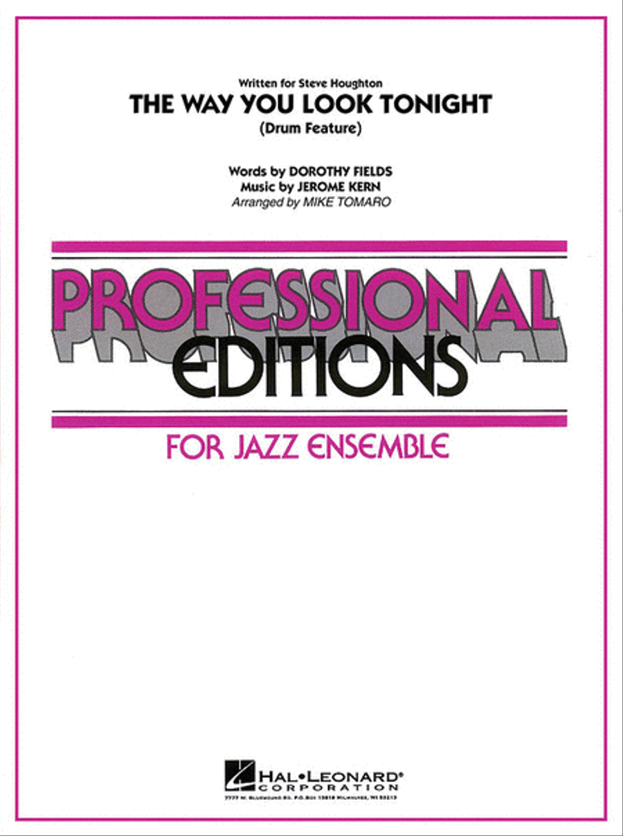 The Way You Look Tonight Jazz Ensemble scores gallery preview page 1