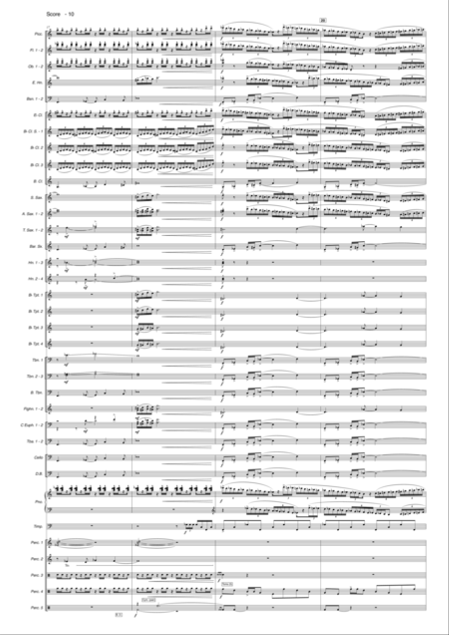 Goliardi Goliardi Concert Band scores gallery preview page 5