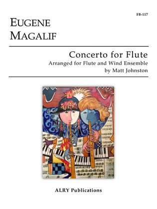 Book cover for Concerto for Flute and Wind Ensemble