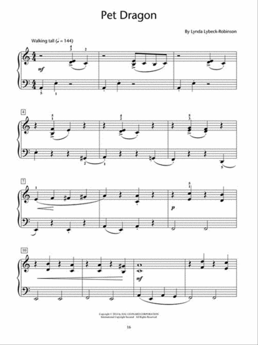 An Awesome Adventure An Awesome Adventure Piano Method scores gallery preview page 6