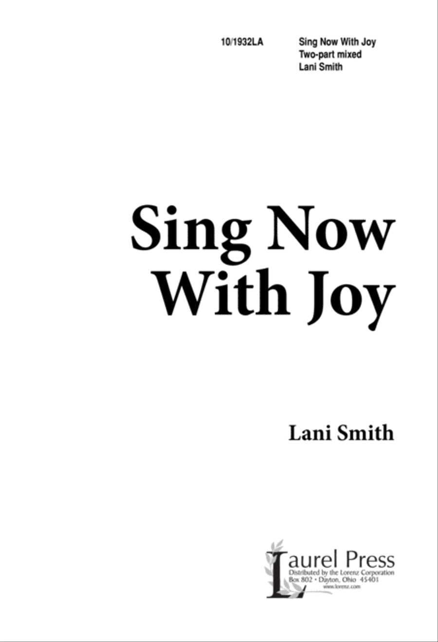 Sing Now With Joy 2-Part scores gallery preview page 1