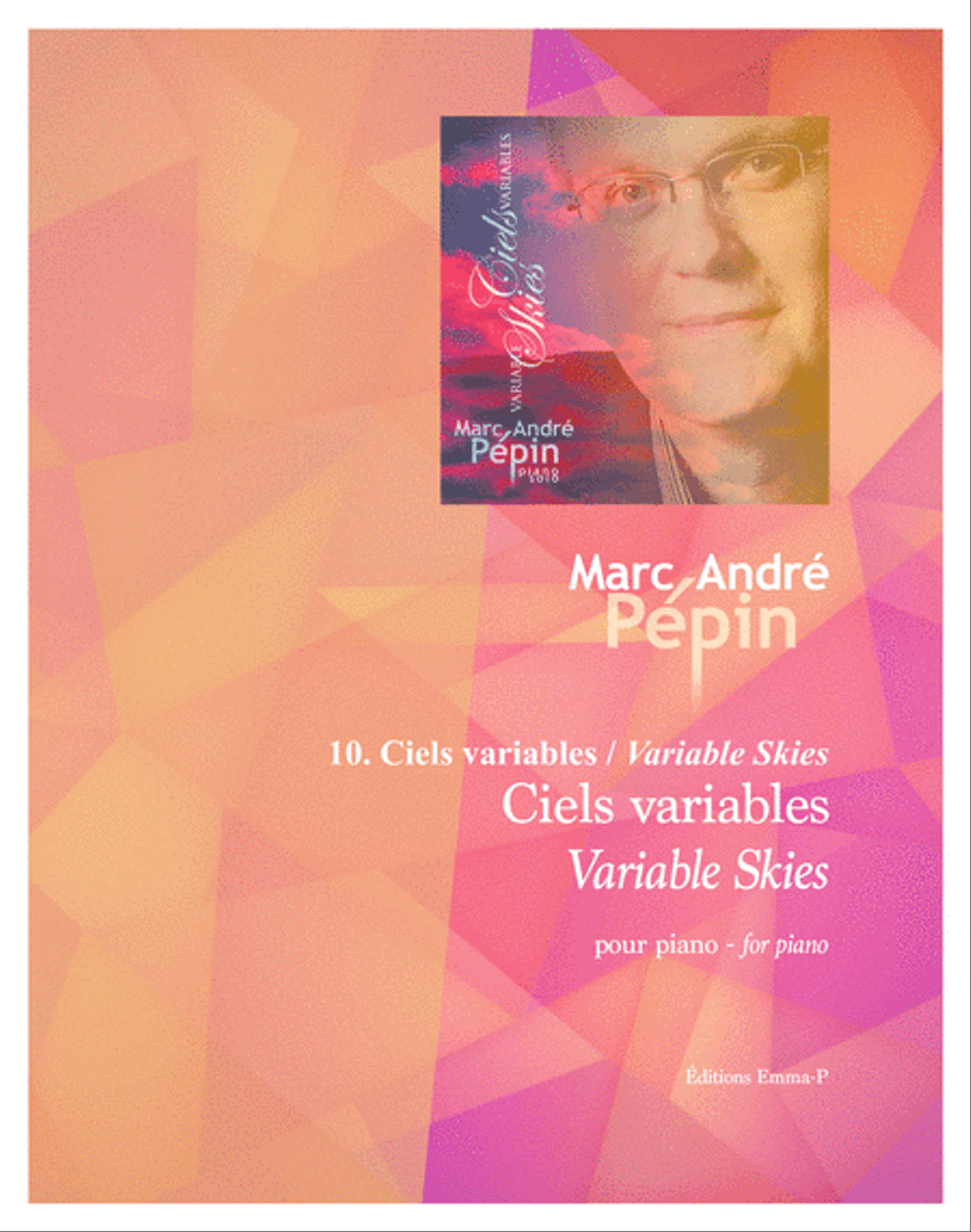 Variable Skies / Ciels variables Piano Solo scores gallery preview page 1