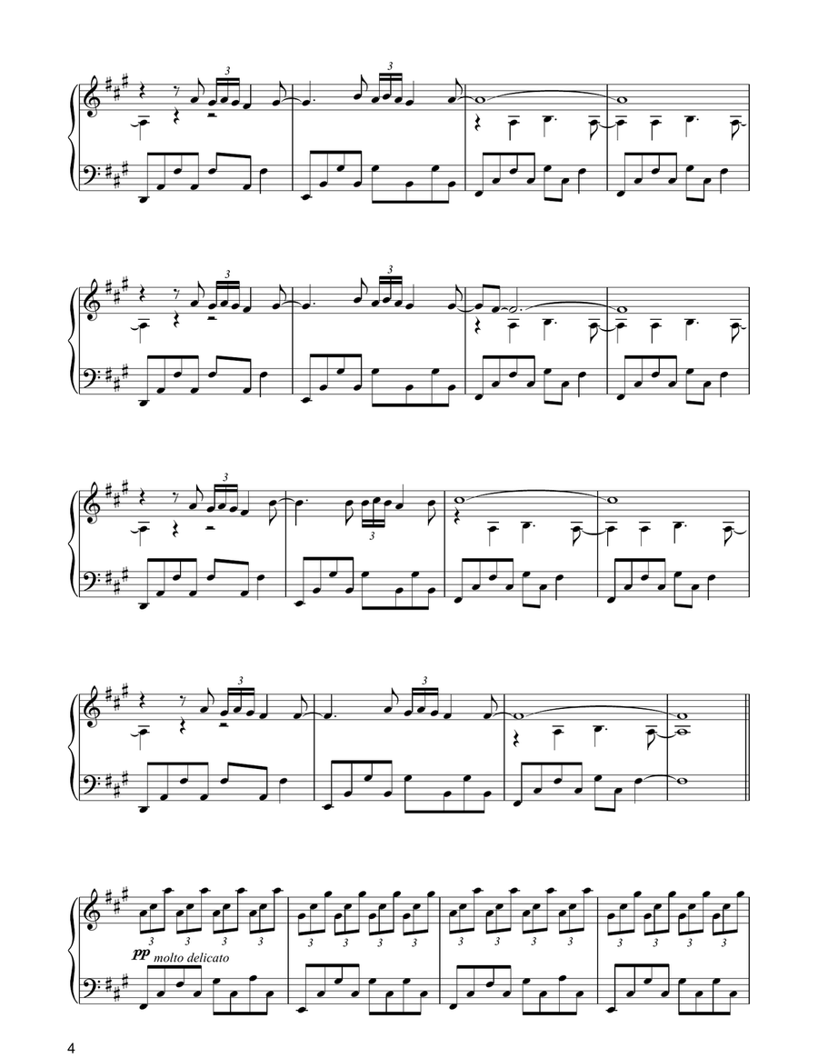 Monday Piano Solo scores gallery preview page 4