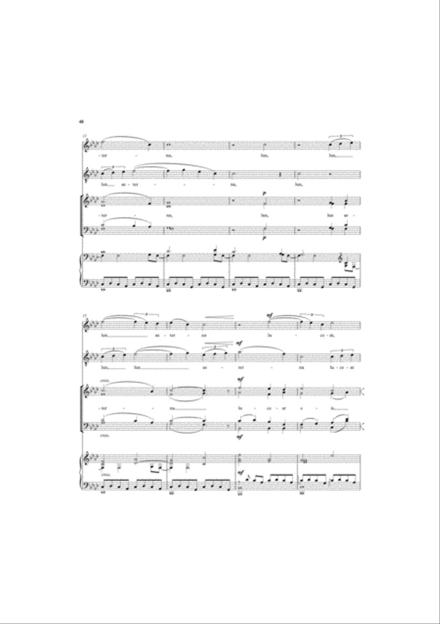 Requiem Requiem 4-Part scores gallery preview page 13