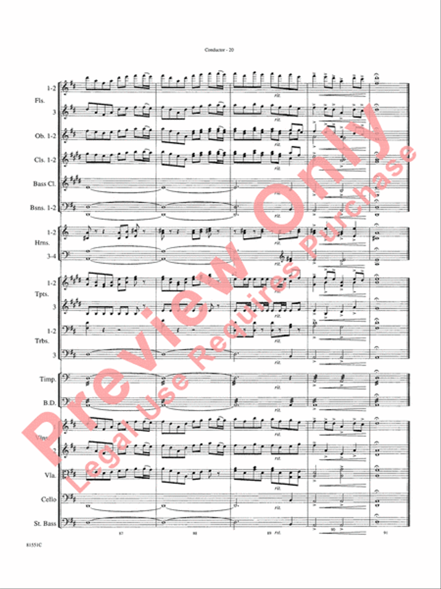 Toccata Full Orchestra scores gallery preview page 23