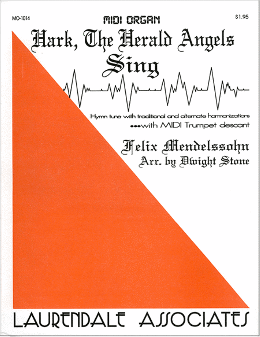 Hark, The Herald Angels Sing Organ scores gallery preview page 1