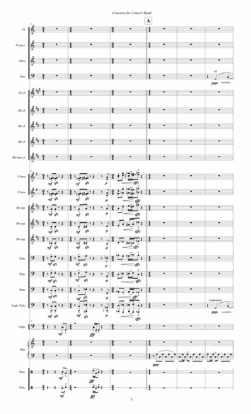 Concerto for Concert Band (2011) full score