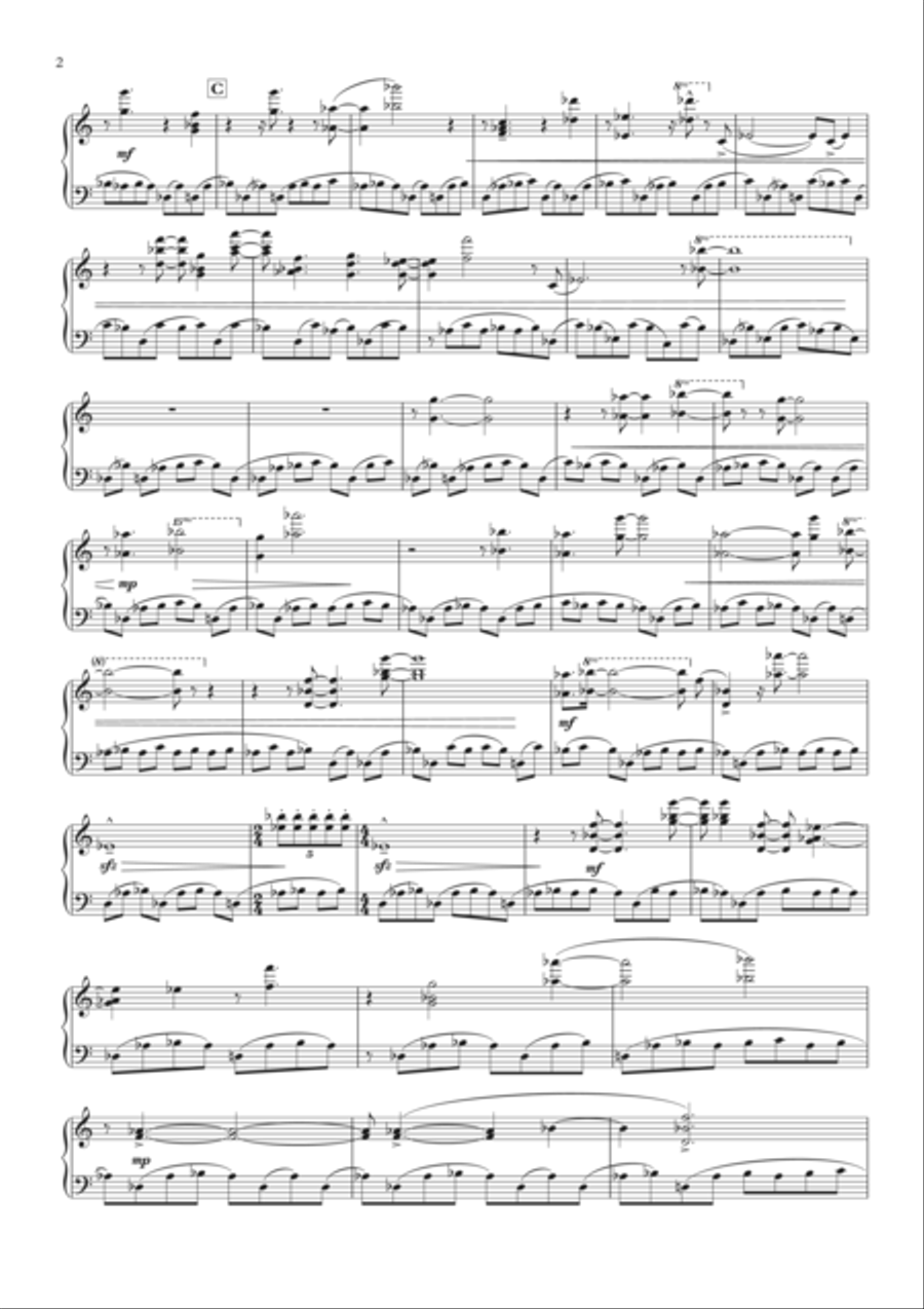 Three Etudes for Piano Three Etudes for Piano Piano Method scores gallery preview page 2