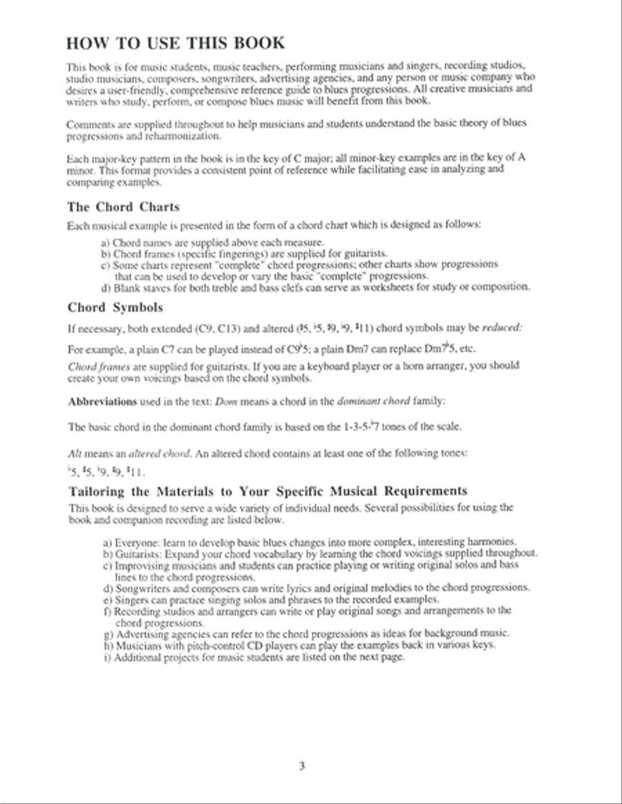 101 Essential Blues Progressions Electric Guitar scores gallery preview page 4