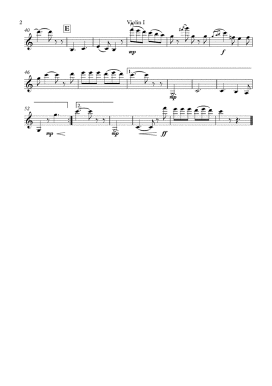 We're Off To See The Wizard String Quartet scores gallery preview page 6