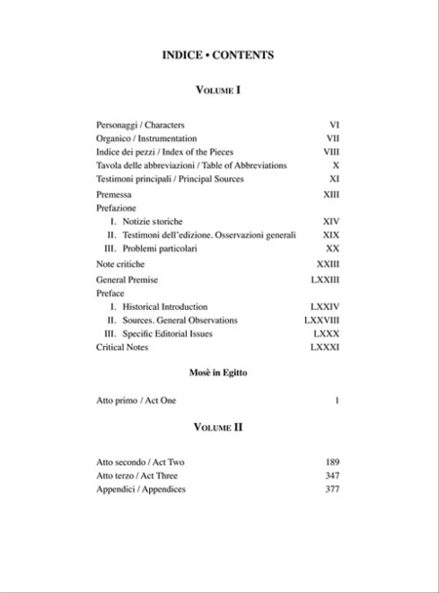 Mosè in Egitto 4-Part scores gallery preview page 4