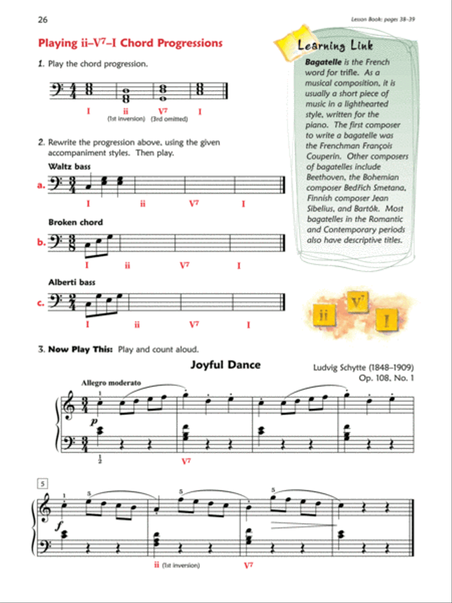 Premier Piano Course Theory, Book 6 Piano Method scores gallery preview page 5