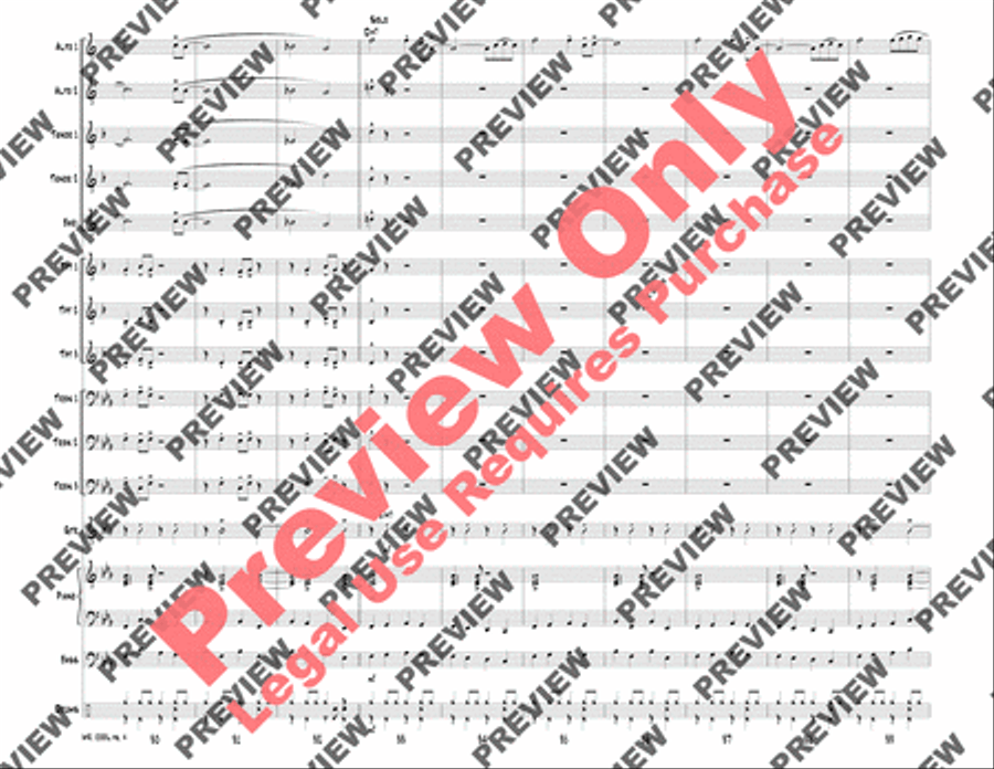 Mr. Cool Jazz Ensemble scores gallery preview page 9