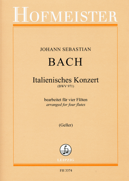 Italienisches Konzert, BWV 971