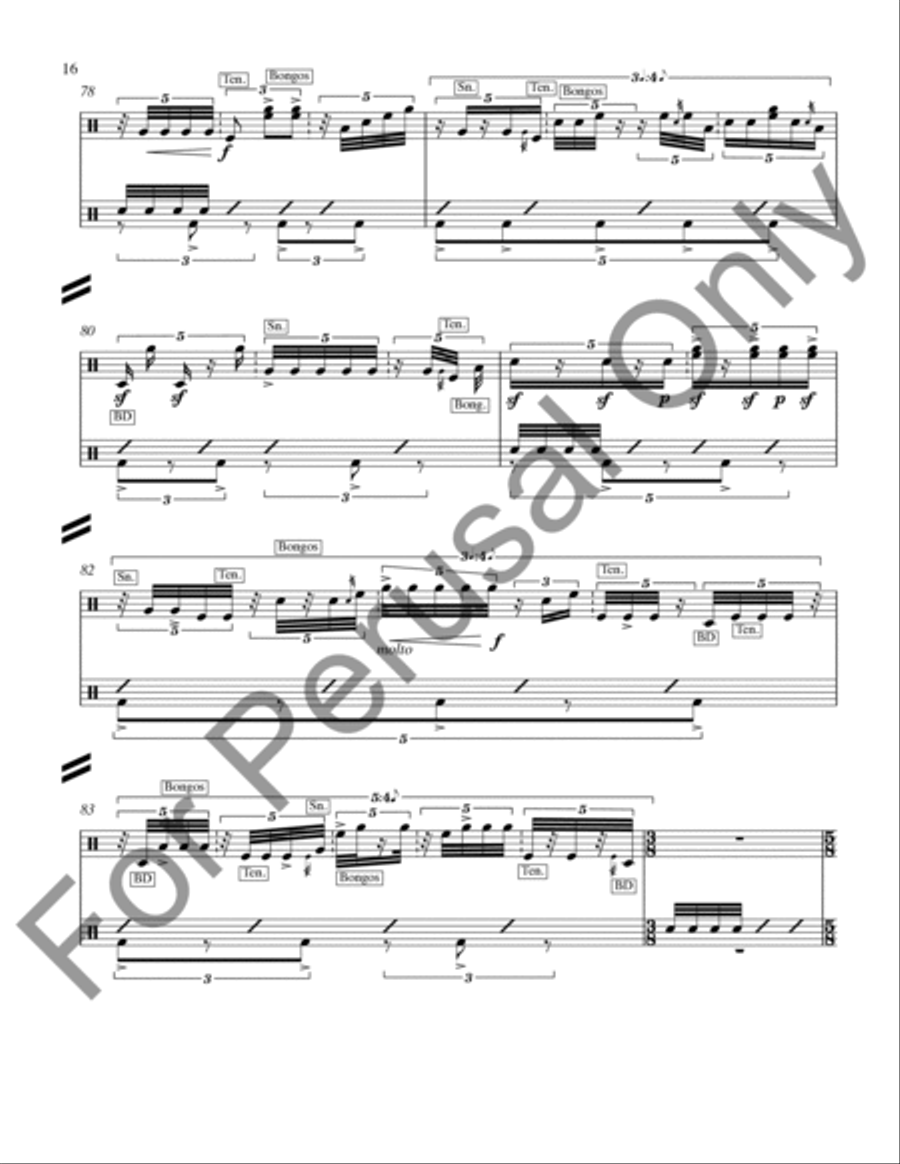Duets (1974) Duets (1974) Orchestra scores gallery preview page 19