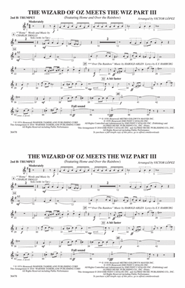 The Wizard of Oz Meets The Wiz, Part 3: 2nd B-flat Trumpet