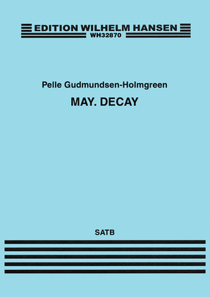 Book cover for May. Decay