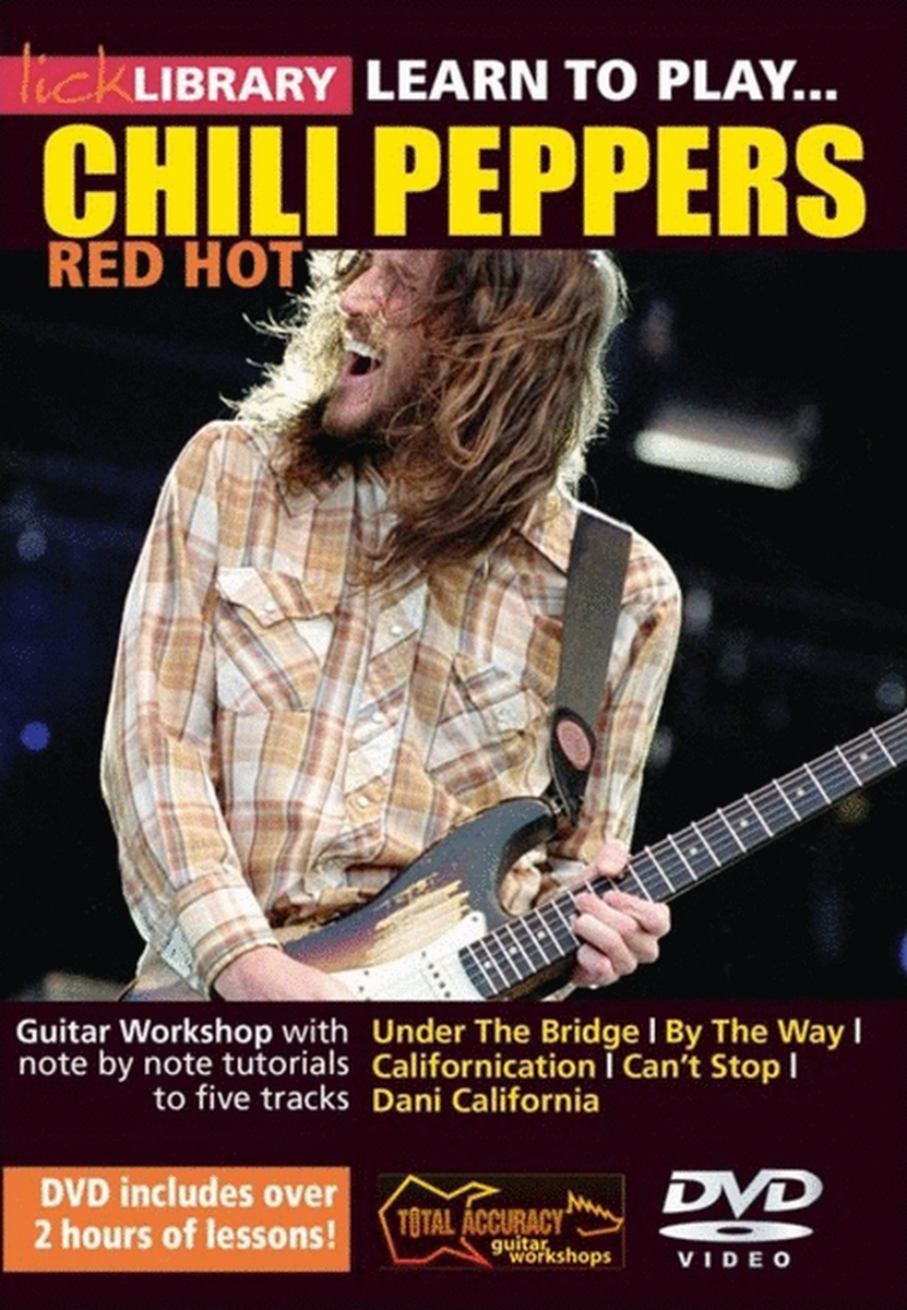 Learn To Play Red Hot Chili Peppers Dvd