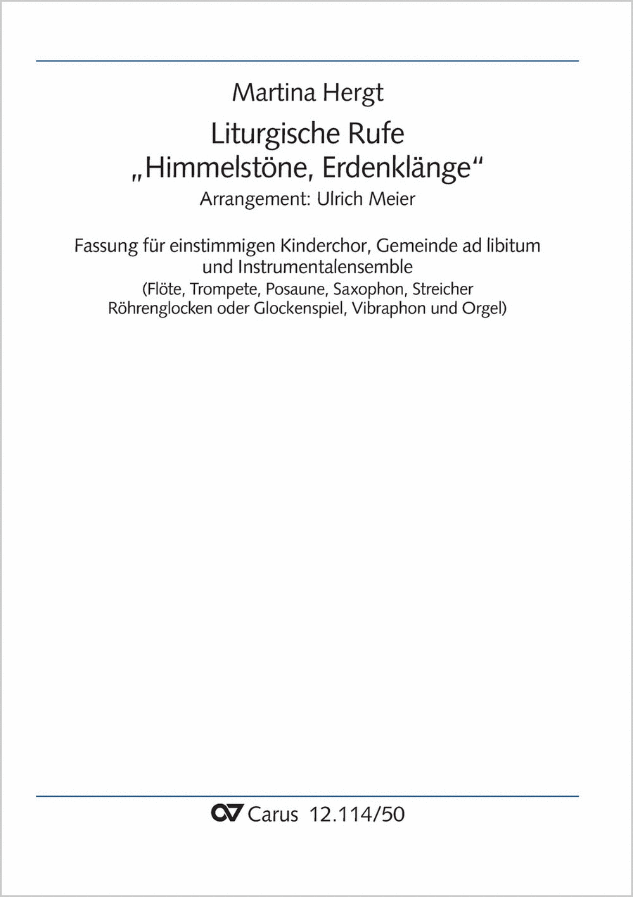 Liturgische Rufe 