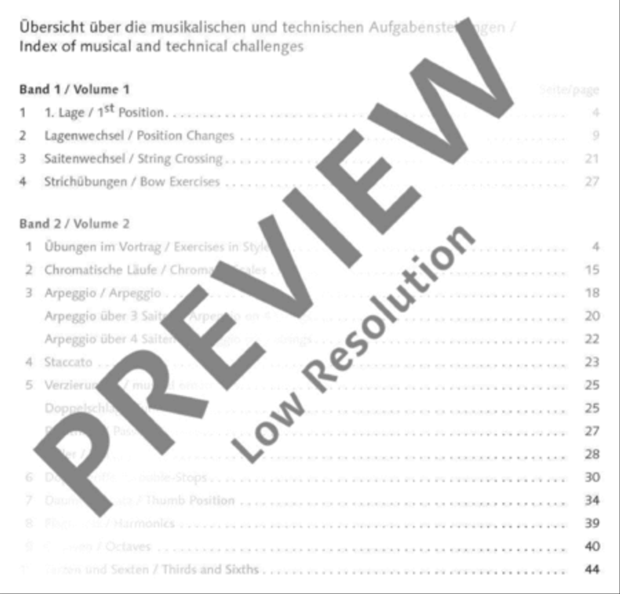 92 Progressives Exercises Cello scores gallery preview page 4