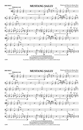 Mustang Sally: Drums