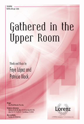Book cover for Gathered in the Upper Room