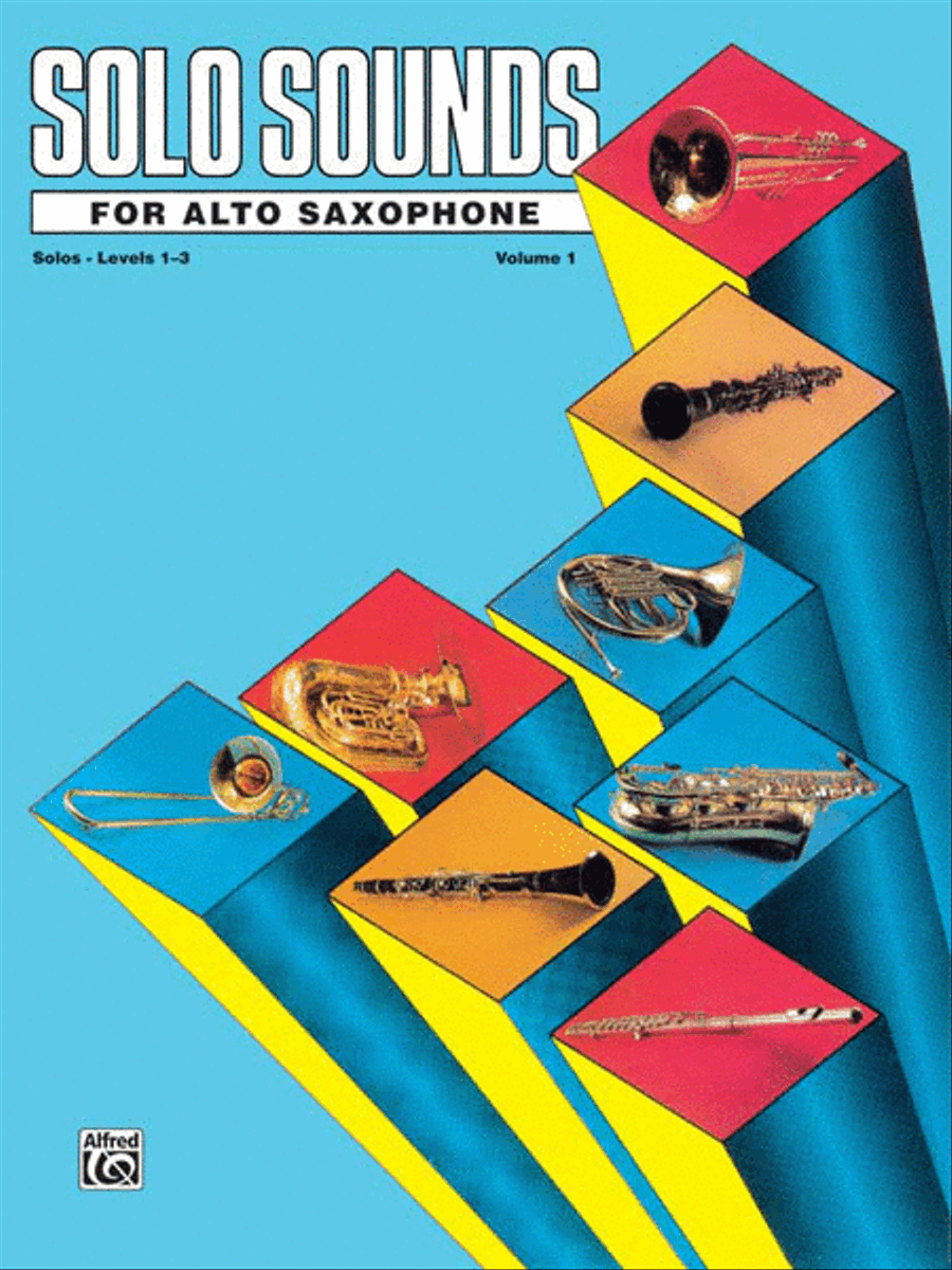 Solo Sounds for Alto Saxophone, Volume 1 Alto Saxophone scores gallery preview page 1