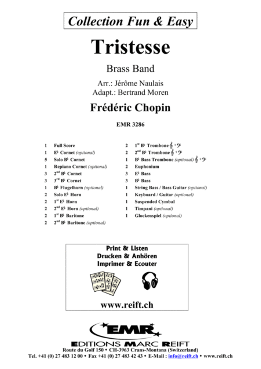 Tristesse Brass Band scores gallery preview page 2