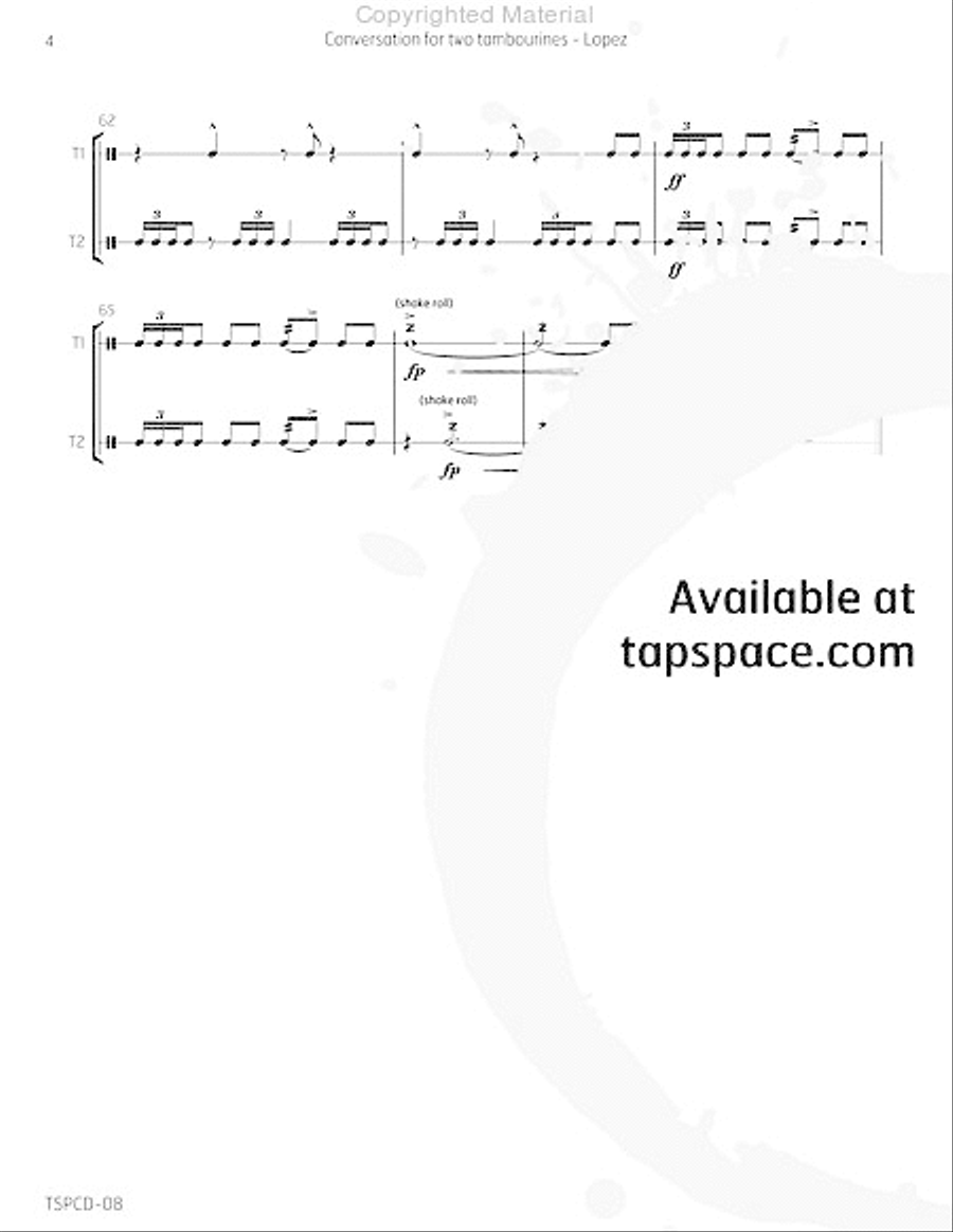Conversation Conversation Percussion scores gallery preview page 9