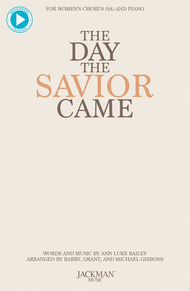 Book cover for The Day the Savior Came - SA