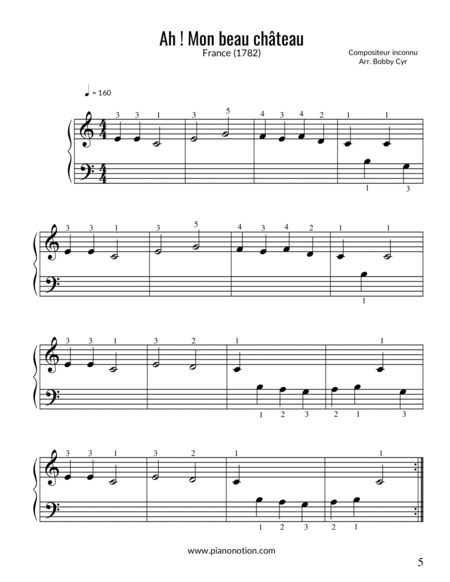 L'enfant au piano Sheet music for Piano (Solo) Easy