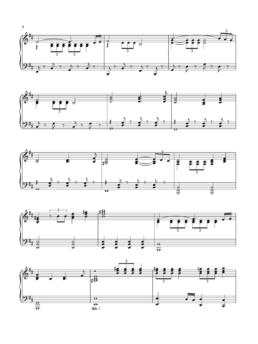 New Avengers - Avengers: Age of Ultron Piano Solo scores gallery preview page 4