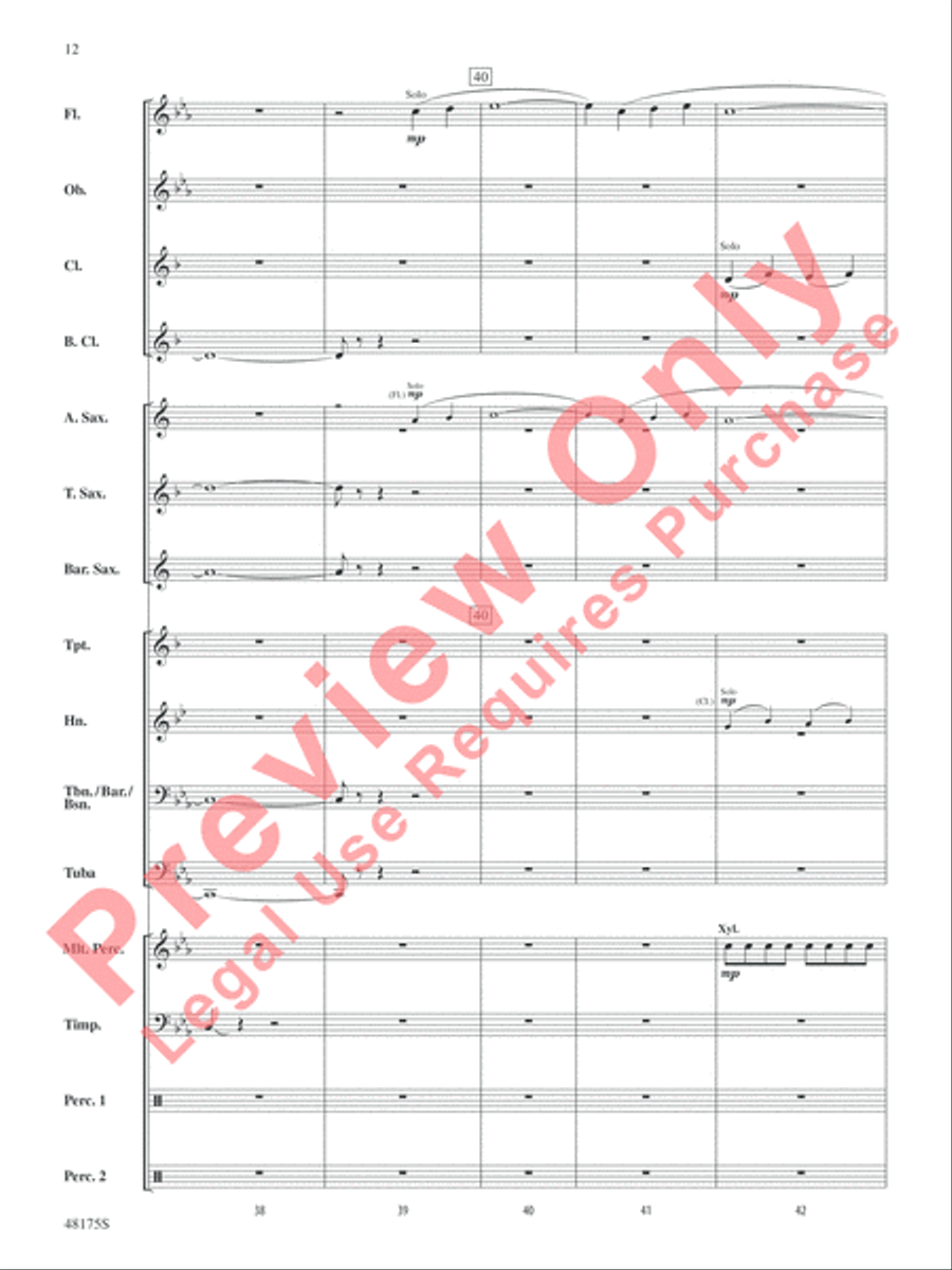Dragon Bridge Dragon Bridge Concert Band scores gallery preview page 13