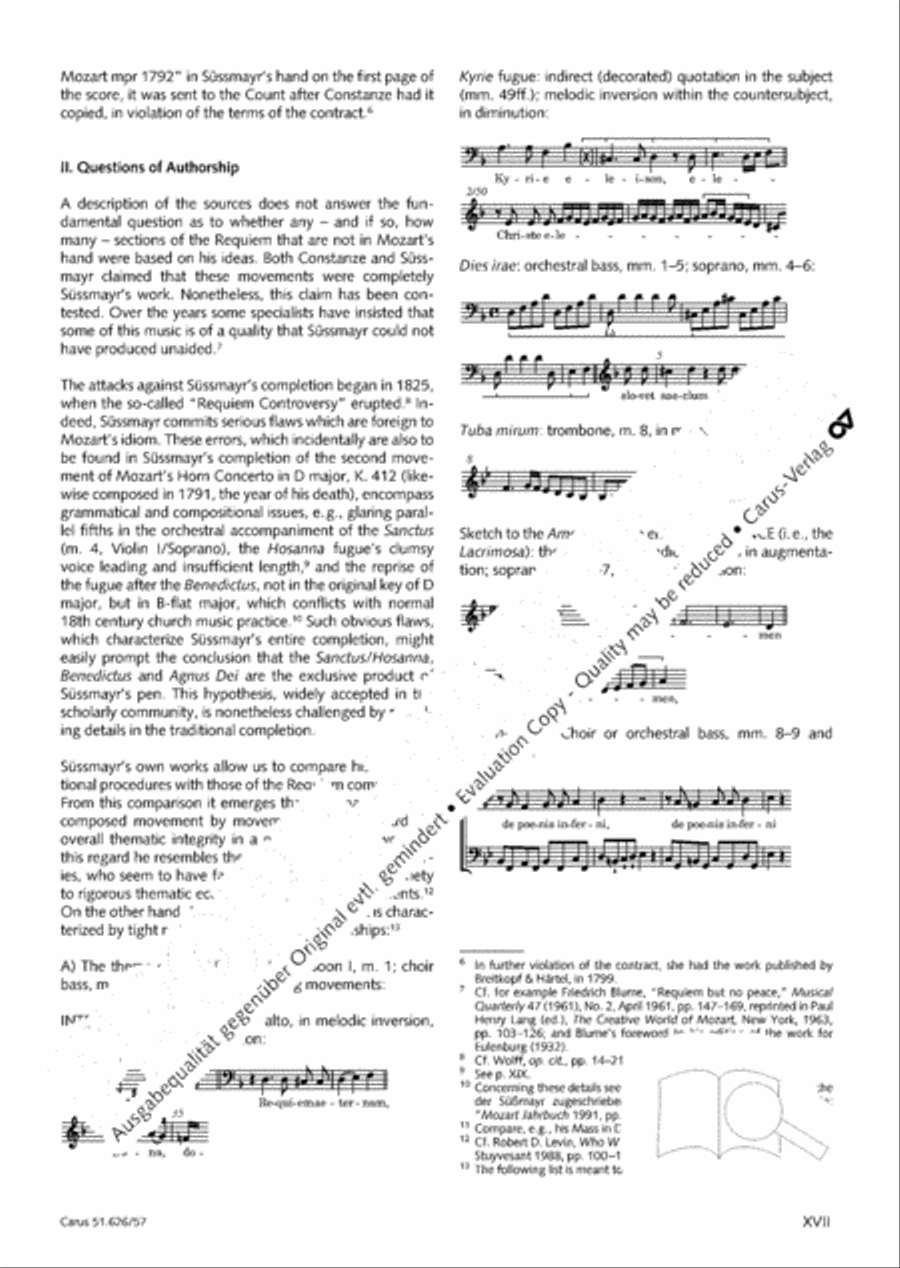 Requiem 4-Part scores gallery preview page 18
