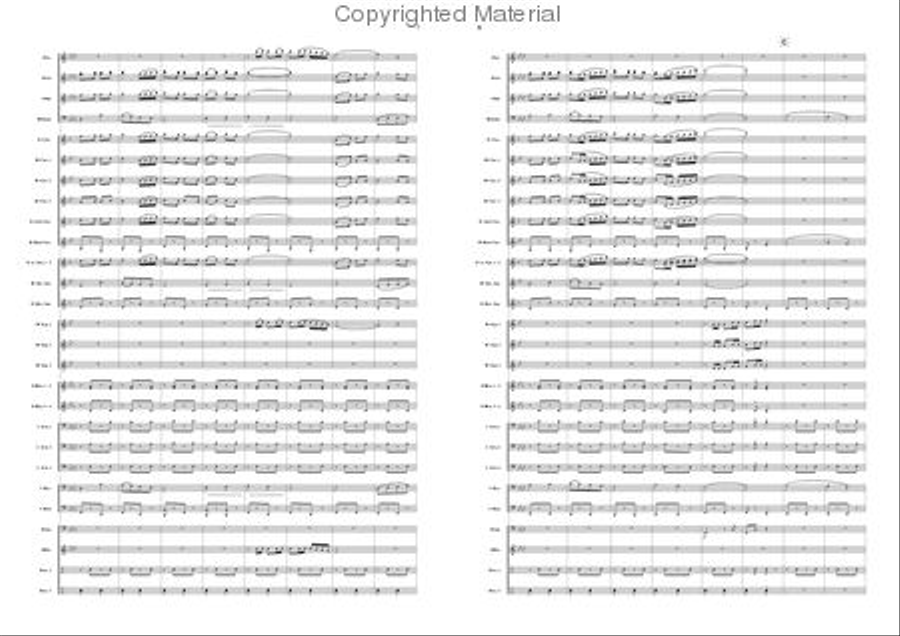 L'Entracte Concert Band scores gallery preview page 4